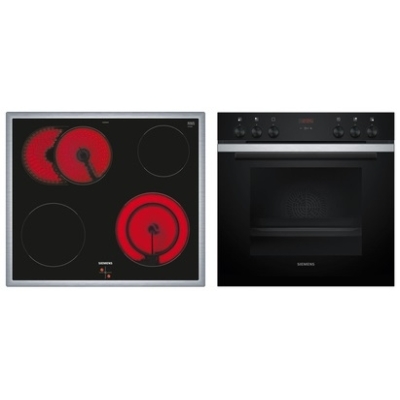 Siemens EQ211KA11, SET iQ300 sisseehitatud pliit HE213ABS3 + elektripliit EA64RGNA1E, kr: A+, garantiiga 5 aastat!