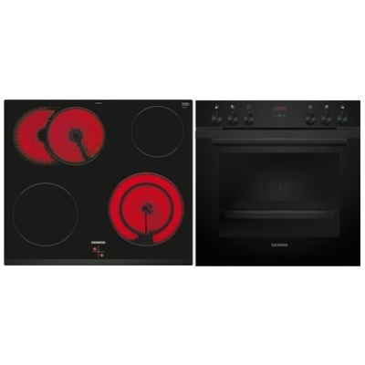 Siemens EQ212KAAB, KOMPLEKT iQ300 sisseehitatud pliit HE213ABB3 + elektripliit EA631GNA1E, EEK: A+, garantiiga 5 aastat!