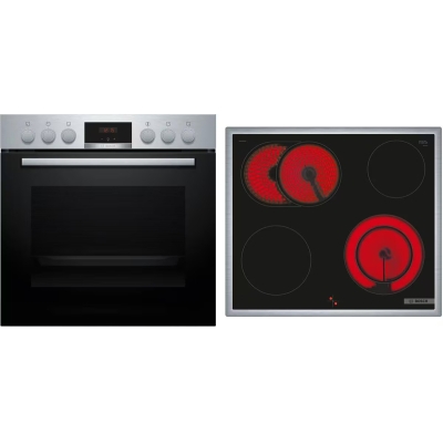 BOSCH HND411LS63, SET sisseehitatud pliit HEA513BS3 + elektripliit NKN645GA2E, garantiiga 5 aastat!