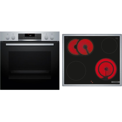 BOSCH HND271AS64, SET sisseehitatud pliit HEA171BS3 + elektripliit NKN645GA2E, garantiiga 5 aastat!