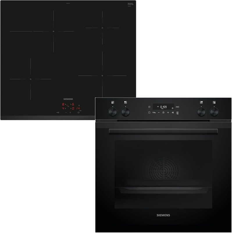 Siemens PQ212IAAB, SET IQ300 встраиваемая плита HE271ABB4 + индукционная варочная панель EI631CFB1E, EEK: A+, с гарантией 5 лет!