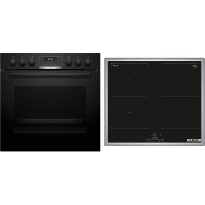 Bosch HND617LS67, SET sisseehitatud pliit ja induktsioonpliit, HEB517BB4 + NVQ645CB6E, garantiiga 5 aastat!