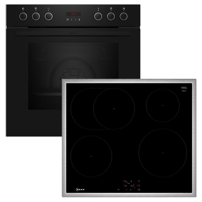 Neff EX4IB0, SET sisseehitatud pliit E1CCD2AK4 ja induktsioonpliit M56SBF1L0, kr: A+, garantiiga 5 aastat!