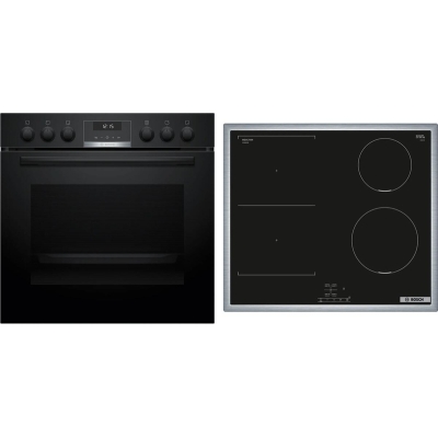 Bosch HND616LS63, SET sisseehitatud pliit ja induktsioonpliit, HEG517BB4 + NVS645CB6E, garantiiga 5 aastat!