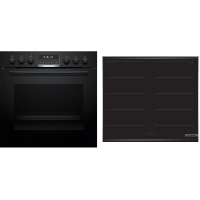 Bosch HND679LS67, SET sisseehitatud pliit ja induktsioonpliit, HEB578BB4 + NXX675CB5E, garantiiga 5 aastat!