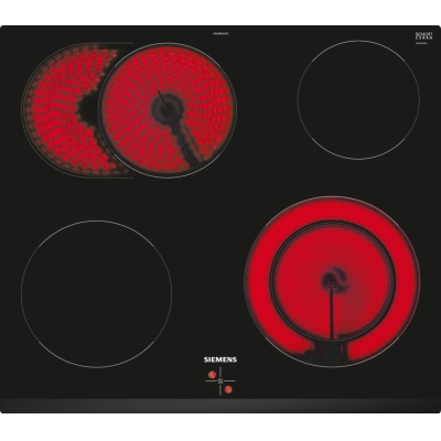 Siemens EA631GNA1E, iQ300, elektripliit, 60 cm, pliidiga juhitav, must, raamita, garantii 5 aastat!
