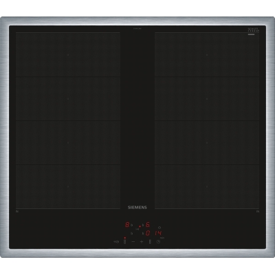 Siemens EY645CXB6E, iQ700, induktsioonpliit, 60 cm, pliidiga juhitav, must, raamiga, garantii 5 aastat!