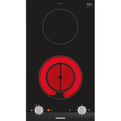 Siemens ET375CFA1E, iQ300, Domino pliit, elektriline, 30 cm, must, raamiga, garantii 5 aastat!