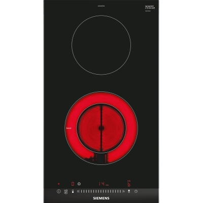 Siemens ET375FFP1E, iQ300, Domino pliit, elektriline, 30 cm, must, raamiga, garantii 5 aastat!