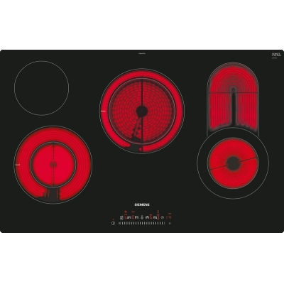 Siemens ET801FCP1D, iQ300, electric hob, 80 cm, black, flush (integrated), 5 year guarantee!
