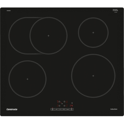 Constructa CA434235, induktsioonpliit, 60 cm, must, raamile kinnitatud, garantiiga 5 aastat!
