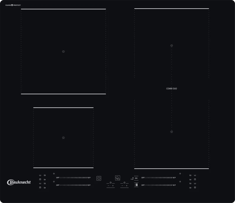 Bauknecht BS 1360B CPNE induction hob, 60 cm, with 5 year guarantee!