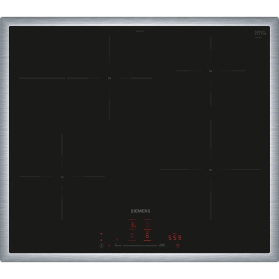 Siemens EH645HFB1E, iQ300, induktsioonpliit, 60 cm, must, raamiga, garantii 5 aastat!