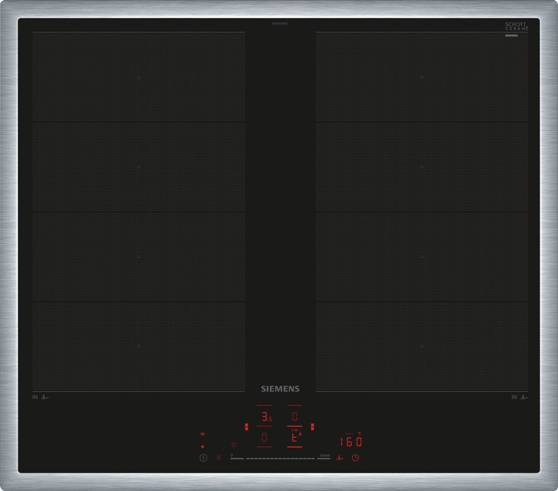 Siemens EX645HXC1E, iQ700, induktsioonpliit, 60 cm, must, raamiga, garantii 5 aastat