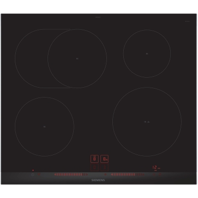 Siemens EH675LFC1E, iQ300, induktsioonpliit, 60 cm, must, raamiga, garantii 5 aastat!