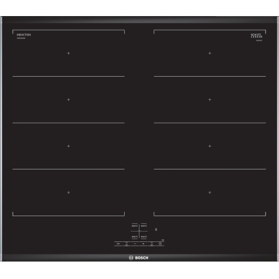 Bosch NXX675CB5E, pliidiga juhitav induktsioonpliit, seeria 4, raamile kinnitatud, 60 cm, garantiiga 5 aastat!