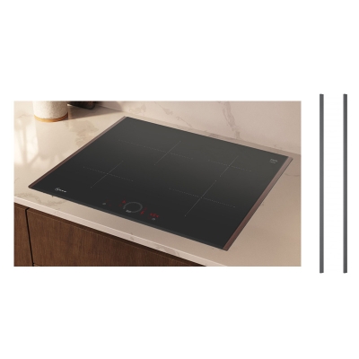 Neff T56HFD, SET T56YHF1C0, induction hob, 60 cm + Z9802PFDY0, Flex Design Kit, Deep Black, WITH 7 YEAR WARRANTY