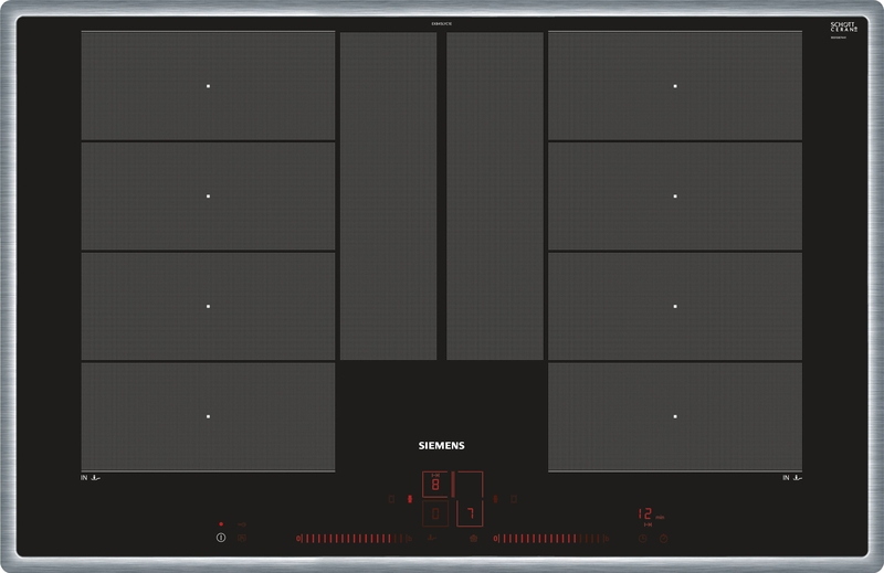 Siemens EX845LYC1E, iQ700, induktsioonpliit, 80 cm, must, raamiga, garantii 5 aastat