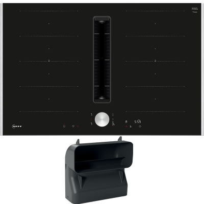 Neff V68TTXGA6, SET induktsioonpliit koos väljatõmbega V68TTX4L0, 80 cm ja Z861SB4, 90° vertikaalne lamekanali kurv, garantiiga 5 aastat!