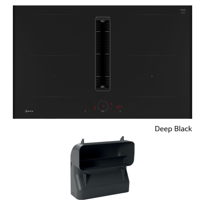 Neff V58YHQGA6, SET induktsioonpliit koos ekstraktoriga V58YHQ4C0, 80 cm, Deep Black Z9802PFDY0 + Z861SB4 90° lame kanaliga kurv, 7-AASTISE GARANTIIGA