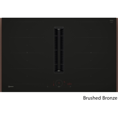 Neff V68YHL4B0, induktsioonpliit õhupuhastiga, 80 cm, mattmust, harjatud pronks Z9802PFBY0, GARANTIIGA 7 AASTA