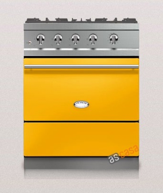 Lacanche Cormatin Modern, cooking station, 70 cm, color Provence Yellow, with 5 year guarantee!