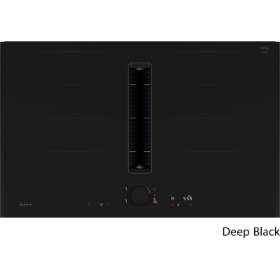 Neff V68TXDMATT, KOMPLEKT V68YYX4B0 + Z9801TWDY0 + Z9802PFDY0, induktsioonpliit õhupuhastiga, 80 cm, mattmust, sügavmust, 7-AASTISE GARANTIIGA