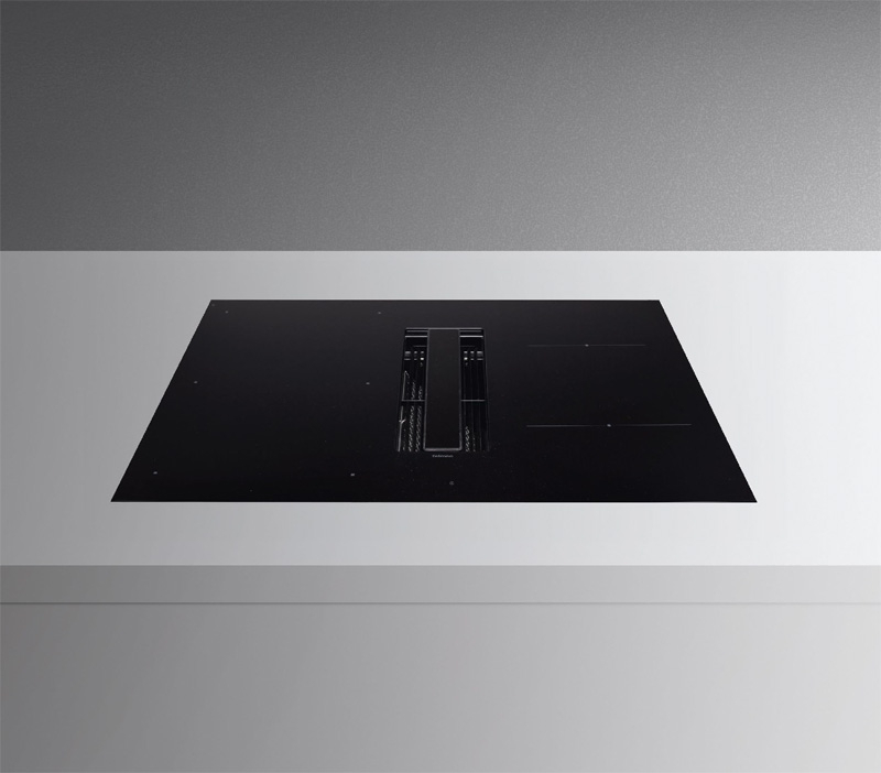 Falmec Zero 76, induction hob with integrated extraction, 76 cm, 103829, with 5 year guarantee