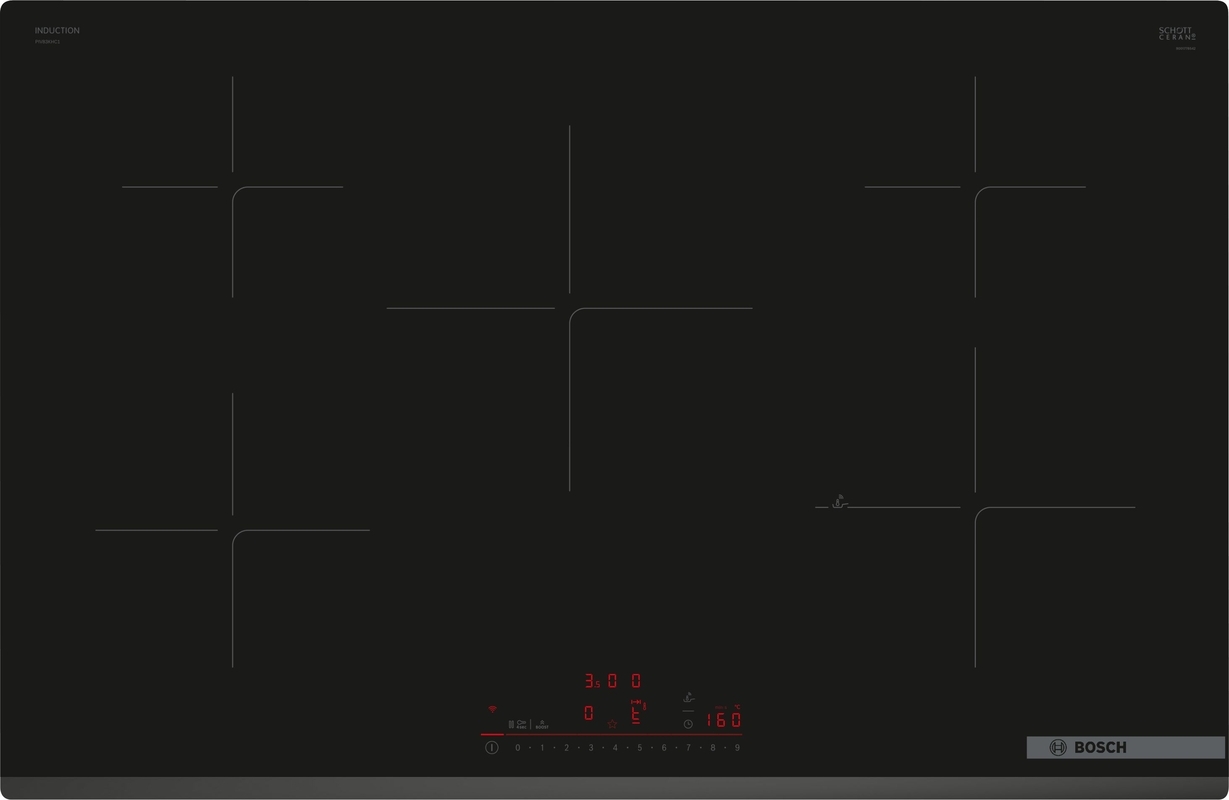 Bosch PIV83KHC1E, induction hob, series 6, frameless, 80 cm, with 5 year guarantee!