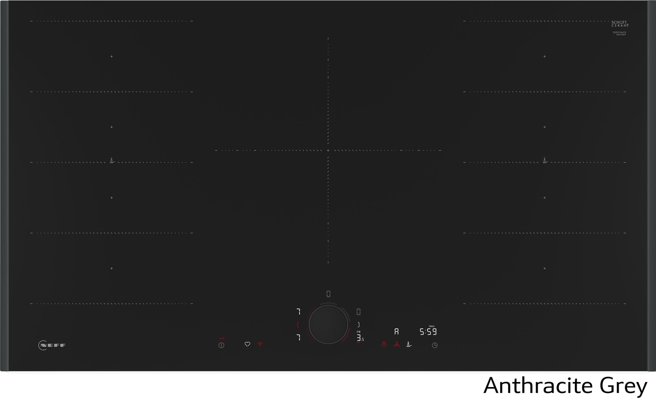 Neff T69YYV4C0, induktsioonpliit, 90 cm, antratsiithall Z9802PFAY0, 7-AASTISE GARANTIIGA