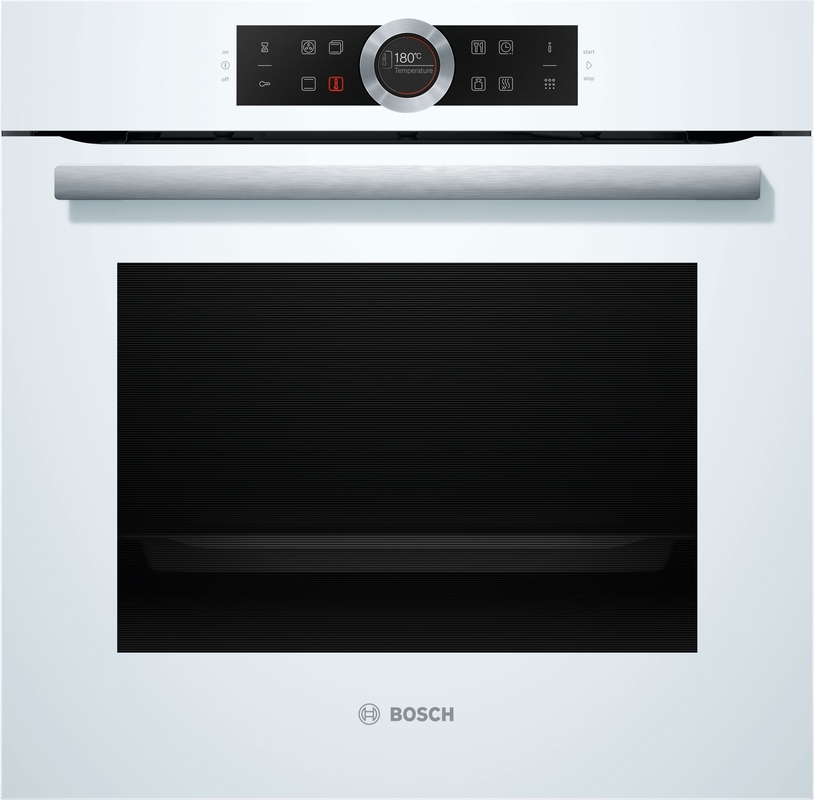 Bosch HBG675BW1, built-in oven, series 8, white, EEK: A+, with 5 year guarantee!