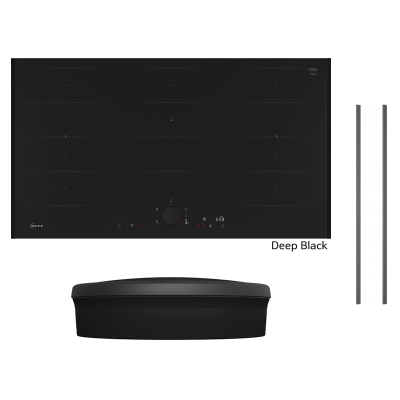 Neff T69TXD, KOMPLEKT T69YYX4C0, induktsioonpliit, 90 cm + Z9802PFDY0, Flex Design Kit, Deep Black + Z9801TWDY0, Twist Pad Flex, Deep Black, GARANTIIGA 7 AASTA