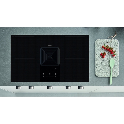 berbel Downline Performance, BKA 83 DLP, pliidiplaadi väljatõmbeseade must, väljatõmbeõhu retsirkulatsioon, 1100084, GARANTII 7 AASTA!