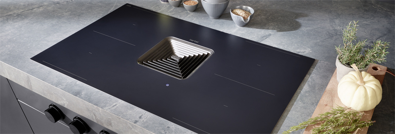 berbel Downline Performance, BKA 83 DLP, hob extractor matt black, exhaust air recirculation, 1100093, 7 YEAR WARRANTY!