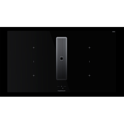 Küppersbusch KMI 9850.1 SR-S S1, 90 cm küna ventilatsioon sh. mootor, raamita, mustad lülitid, roostevaba iluvõre, garantiiga 5 aastat!