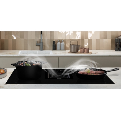 berbel Downline Infinity Pro, BKA 90 DLI-P, pliidiplaadi väljatõmbeseade must, väljatõmbeõhu retsirkulatsioon, 1100086, GARANTII 7 AASTAT!