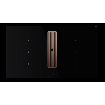 Küppersbusch KMI 9850.1 SR-E S7, 90 cm küna ventilatsioon sh. mootor, raamita, roostevaba nupp, vasest iluvõre, garantiiga 5 aastat!