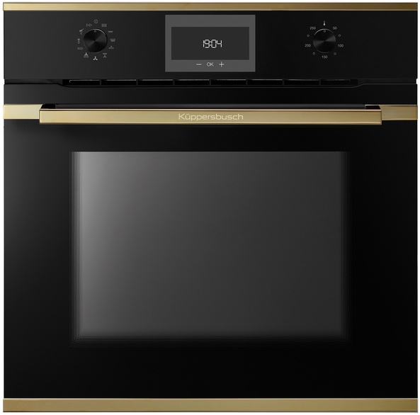 Küppersbusch B 6330.0 S4, oven black / gold, with 5 year guarantee!