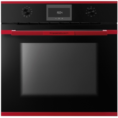 Küppersbusch B 6330.0 S8, oven black / hot chilli, with 5 year guarantee!
