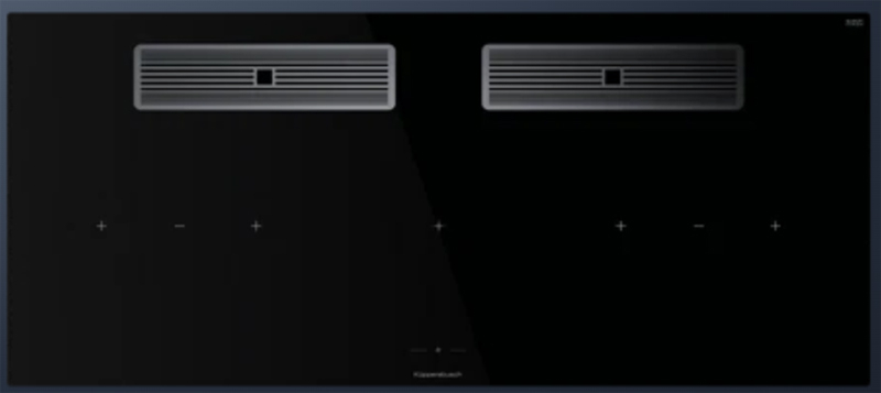 Küppersbusch KMI 12850.0 SR-E S1, корытная вентиляция 118 см, вкл. мотор, безрамочный, ручка из нержавеющей стали, решетка из нержавеющей стали, гарантия 5 лет!