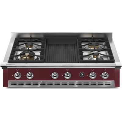 Terasest Ascot 90 pliidiplaat, sisseehitatud gaasipliit, 90 cm, Bordeaux, A9-4BBR, garantiiga 5 aastat!