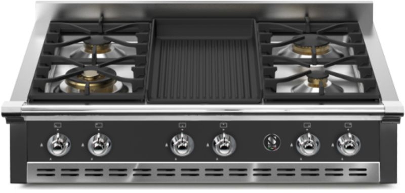 Steel Ascot 90 Cooktop, built-in gas hob, 90 cm, Anthracite, A9-4BAN, with 5 year guarantee!