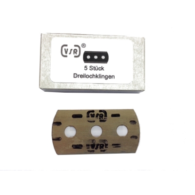 Naber klaaskaabits kolme auguga terad, 5 tk pakendis, 1111132