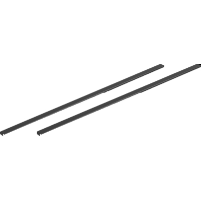 BORA küljeliistud pliidiplaadi sügavusele 515 mm All Black, USL515AB