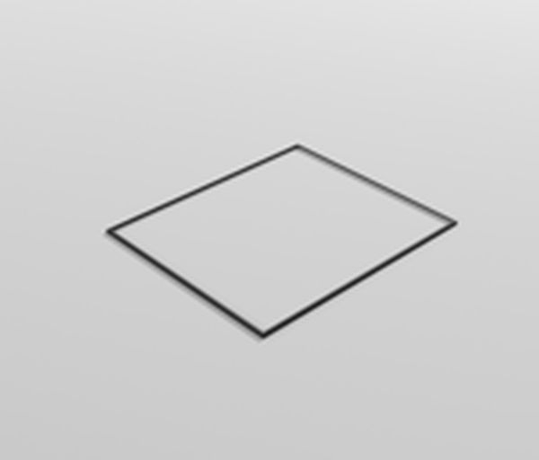 Elica hob frame 60cm black, KIT0196813