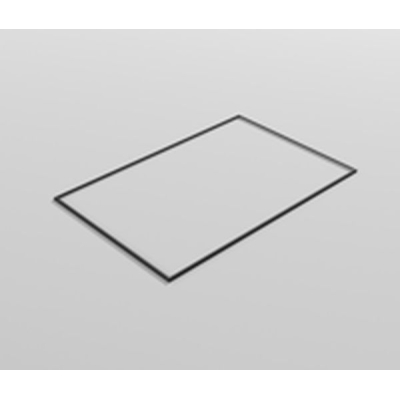 Elica pliidiplaadiraam 78 cm must, KIT0196815