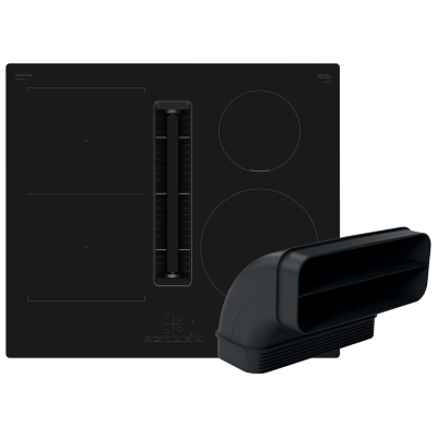 Bosch PVS611GA7, induction hob set with extractor hood and flat duct, series 4, 60 cm, frameless, EKK: B, with 5 year guarantee!