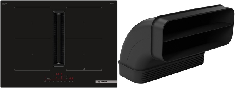 Bosch PVQ711HGA7, induction hob set with extractor hood and flat duct, series 6, 70 cm, frameless, with 5 year guarantee!