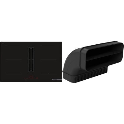 Bosch PVQ811HGA7, induction hob set with extractor hood and flat duct, series 6, 80 cm, frameless, with 5 year guarantee!