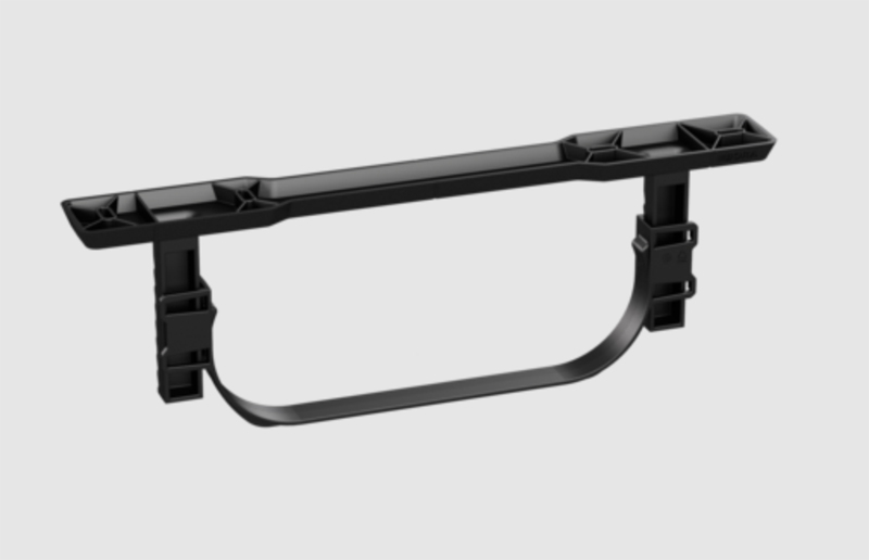 BORA Ecotube mounting set flat (1 piece), EFMS/1